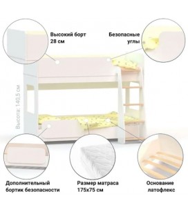 двухъярусная кровать Ridgimmi 4.2 детали